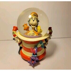 Dr. Seuss The Cat in the Hat Snowglobe In A Hat That’s What Friends Are For
